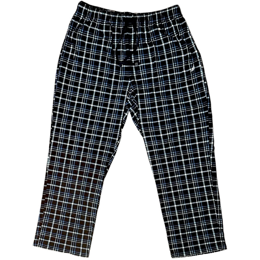 Nautica Men's Blue Sleepwear Pants Pajama Lounge Sleep Bottoms Size Medium